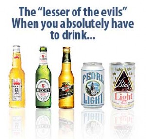 beers that will not harm your your belly that much